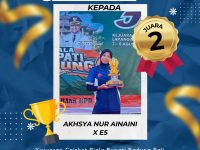 SELAMAT KEPADA AKHSYA NUR AINAINI, ATAS PRESTASI JUARA 2 KEJUARAAN CRICKET PIALA BUPATI BADUNG BALI