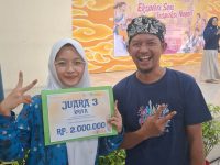 SELAMAT UNTUK ATHAYA YUTAMA ATAS PRESTASI YANG DIRAIH, JUARA 3 FLS3N DKI JAKARTA