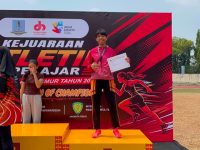 SELAMAT KEPADA KEYZIA MARTHA ATAS PRESTASINYA MERAIH JUARA III KEJUARAAN ATLETIK PELAJAR JAKARTA TIMUR.